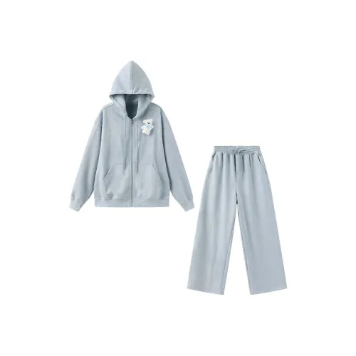 A11·N22 Повседневный костюм женский синий