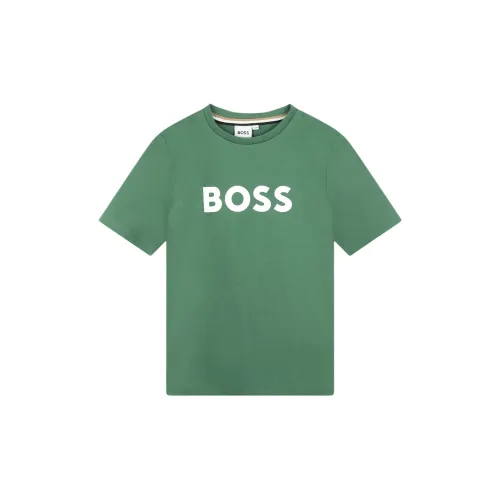 Hugo Boss Зеленая Детская Рубашка