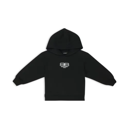 BALENCIAGA Черный Kids Свитшоты