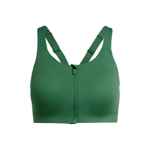 Adidas TLRD IMPACT LUXE Высокая поддержка Спортивный бюстгальтер Спортивное белье Женский Зеленый