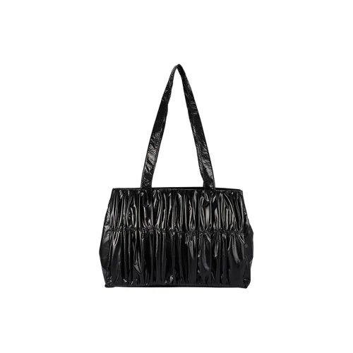 AJIDOU Сумка через плечо из искусственной кожи среднего размера женская черная