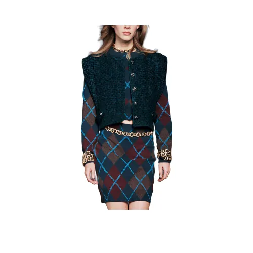 CHANEL Повседневные короткие юбки Женские Многоцветный