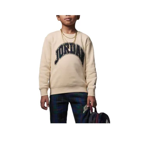 Джордан Ротангово-желтый Kids Свитшоты