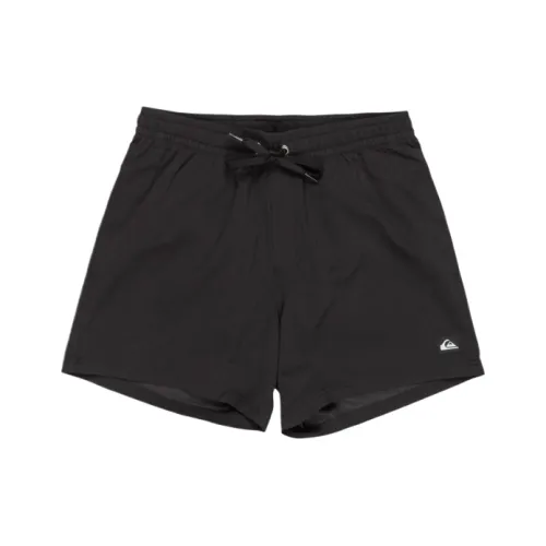 Quiksilver Черные Мужские Пляжные Шорты