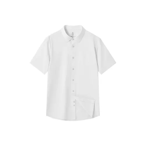 OUDING Белые Мужские Рубашки