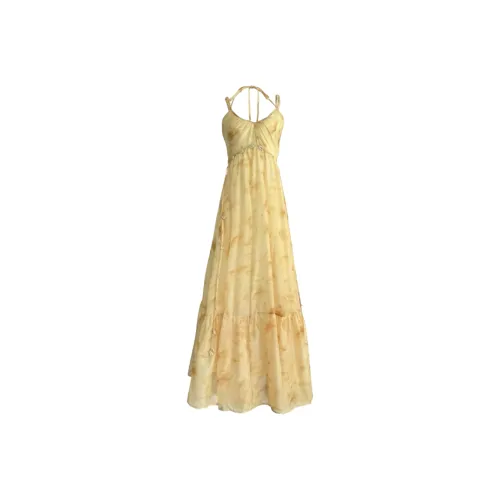 JOSR Желтые Женские Слиплатья