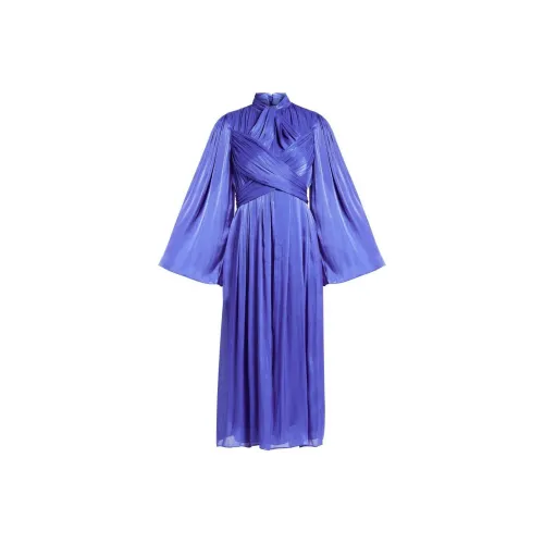 Costarellos Blue Женские Длинные Рукава Платья