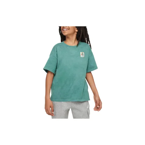 Nike T-Shirt Sportswear Зеленый Детский