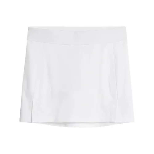 J.Lindeberg Amelie Юбка Повседневная Короткая Юбка Женская Белая