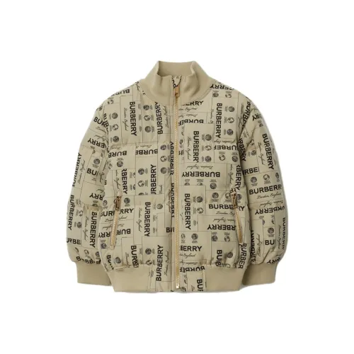 Burberry Бежевый Kids Утеплённые куртки