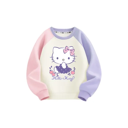 Hello Kitty Толстовка Tianping Пастельно-розовый Фиолетовый Детский