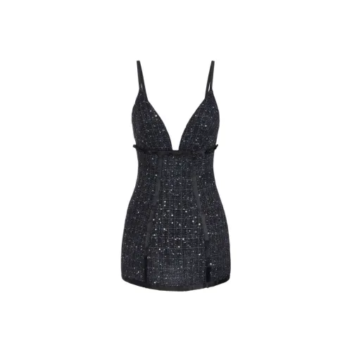 Elisabetta Franchi Slip Платье Женское Черное