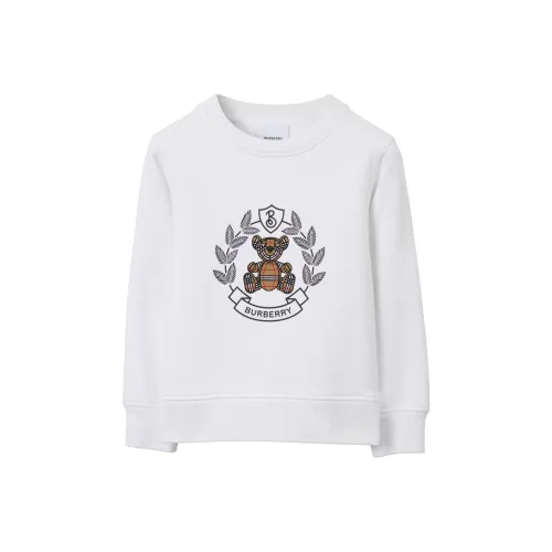 Burberry Белый Kids Свитшоты