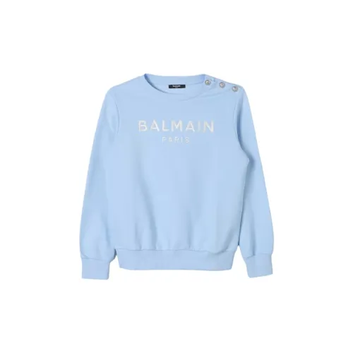 BALMAIN T-рубашка Светло-синяя Детская