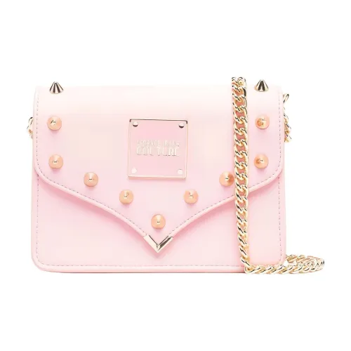 VERSACE JEANS COUTURE Полиуретан Сумка через плечо Женская Розовая