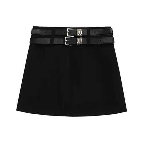 ETSE Повседневные короткие юбки Женские Черный