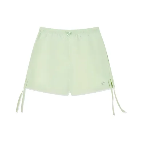 QIAODAN Повседневные шорты женские Nouveau Leaf зеленый