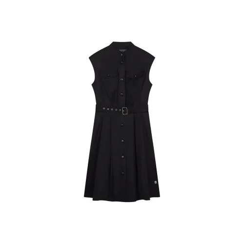 Teenie Weenie Без рукавов Платье Женское Черное
