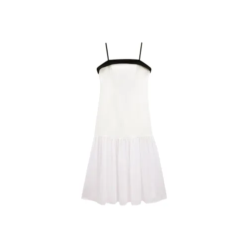 Love To Serve Slip Платье Женское Белое