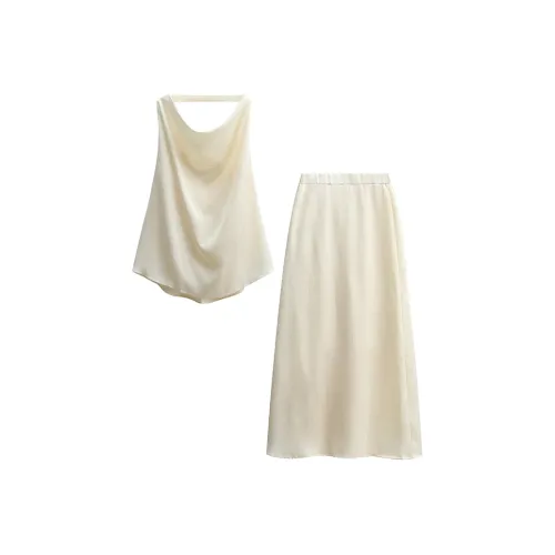 ZCDECO Комплект с юбкой Женские Абрикос