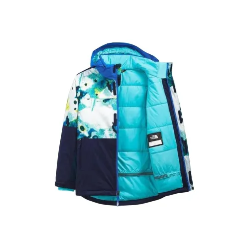 The North Face Хлопковый пуховик Синий Детский