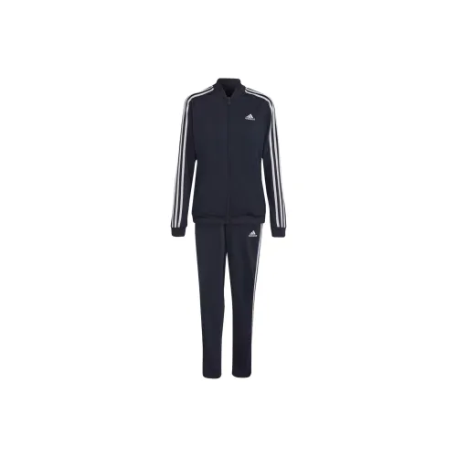 Adidas 3 Stripes Ink/White Женские Повседневные Костюмы