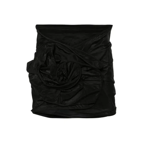 MAGDA BUTRYM SS24 Повседневные короткие юбки Женские Черный