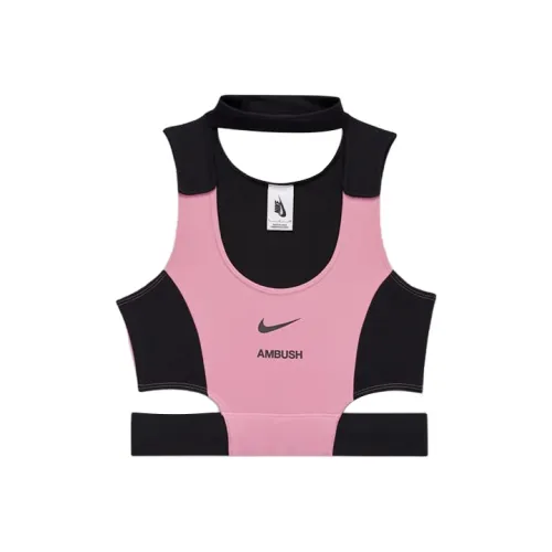 NIKE Розовые Женские Спортивные Майки Без Рукавов