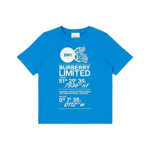 Burberry KIDS Одежда Синий Детский