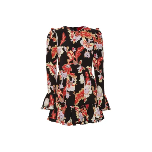 La DOUBLEJ. Длинное платье с длинными рукавами женское черное