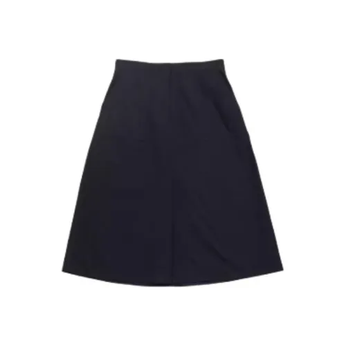 JIL SANDER Черная Женская Повседневная Длинная Юбка