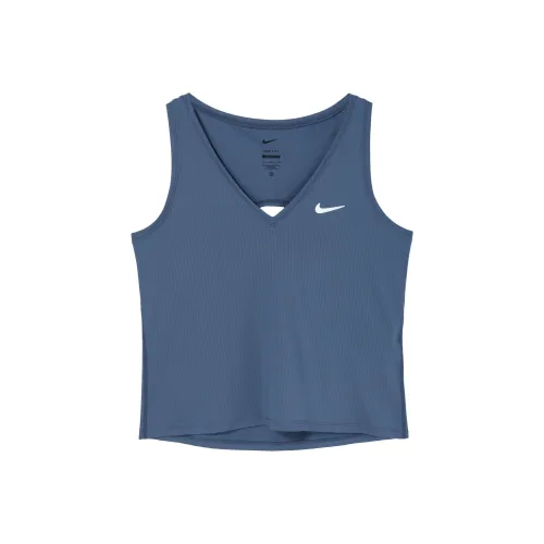 Nike Fen Синий Женские Спортивные Майки Без Рукавов