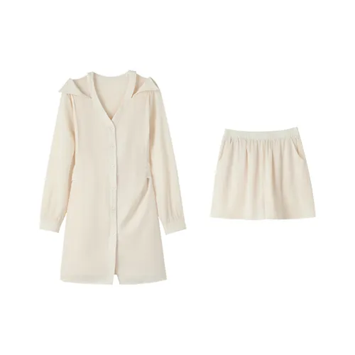 ZCDECO Повседневный костюм женский абрикосовый