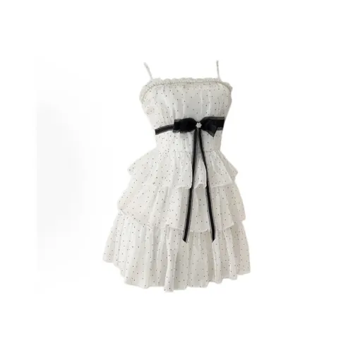 VKXOW Белый Женские Слиплатья