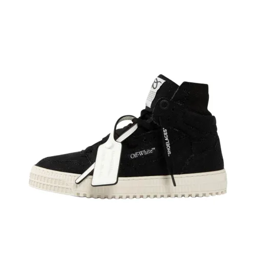 OFF Белый OFF COURT 3,0 Высокие Кеды Мужские Черные