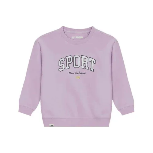 New Balance Толстовка Светло-фиолетовый для детей 3-7 лет
