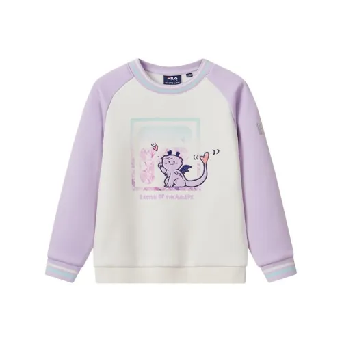 FILA KIDS Толстовка Cloud White для детей 3-7 лет