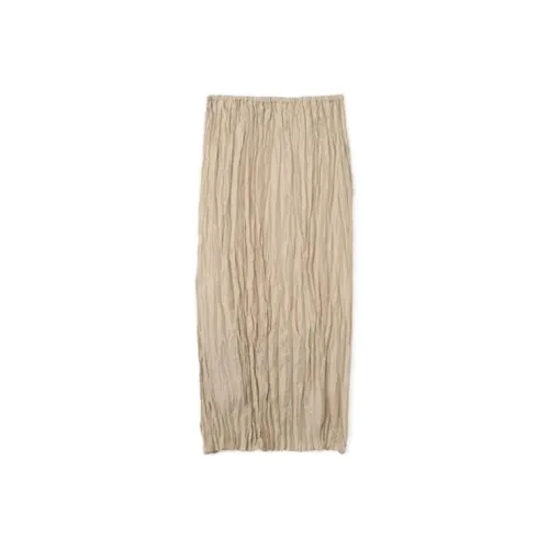 TOTEME Повседневный Длинный Юбка Женские Светлый Dry Трава