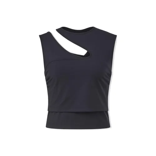UPON PRO Черные Женские Спортивные Майки Без Рукавов