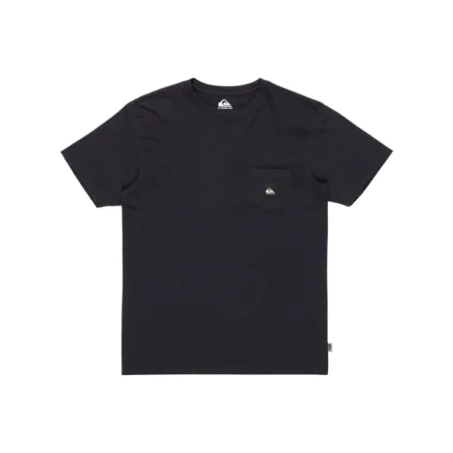 Quiksilver Черные Мужские T-Рубашки
