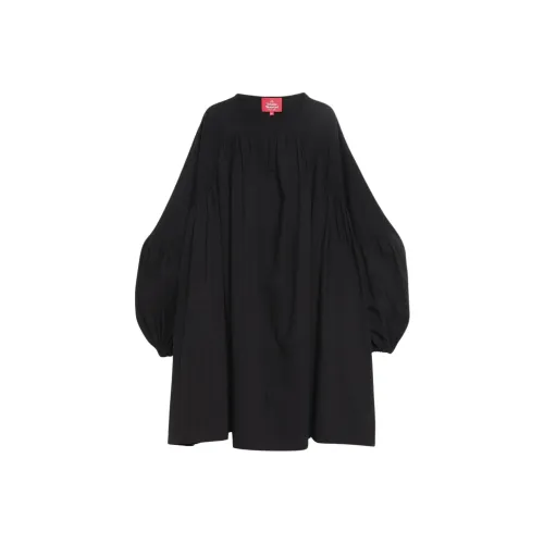 Vivienne Westwood Black Женские Длинные Рукава Платья