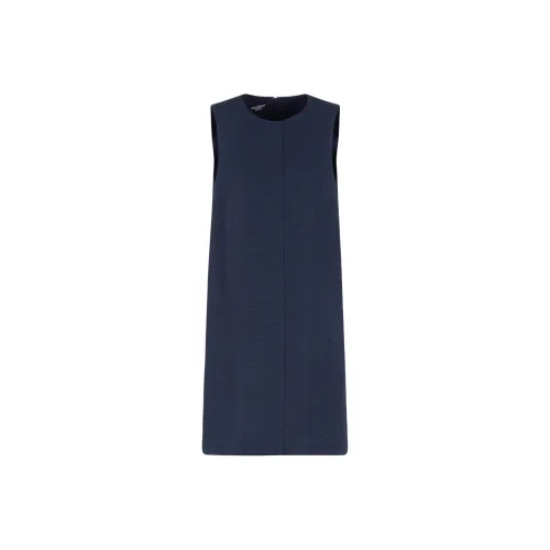 EMPORIO ARMANI Без рукавов Платье Женское Синее