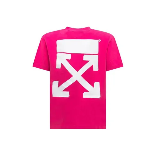 Off Белый FW22 Фуксия Kids T Рубашки