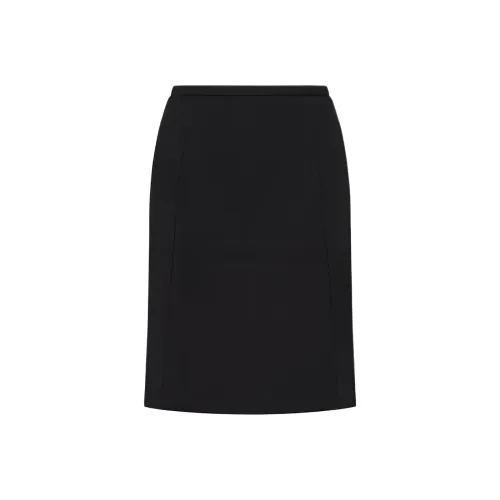 EMPORIO ARMANI Повседневные короткие юбки Женские Черный