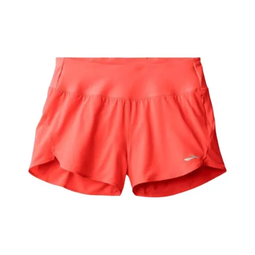 Brooks Повседневные шорты женские розовые