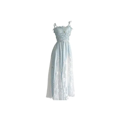 SKYA Синие Женские Слиплатья