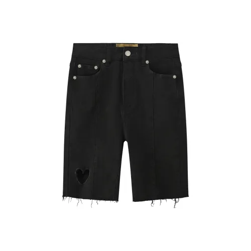 CHUU Черные Женские Джинсовые Шорты