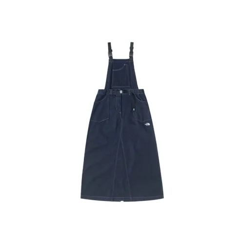 THE NORTH FACE Повседневный Длинный Юбка Женская Синяя