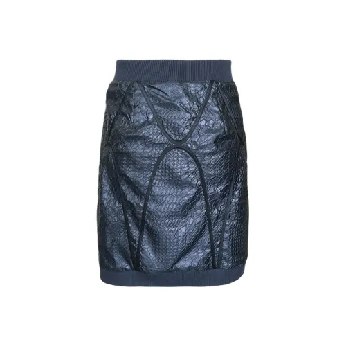 SIQIZ Королевский синий Женские Повседневные короткие юбки