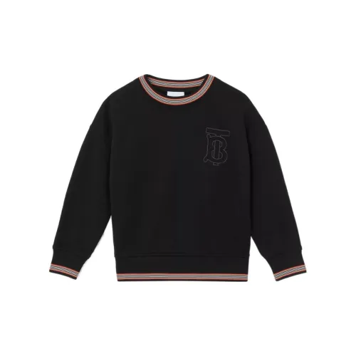 Burberry Черный Kids Свитшоты